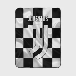 Juventus Logo Supercoppa Italiana Club Fleece Blanket 1