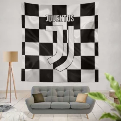 Juventus Logo Supercoppa Italiana Club Tapestry