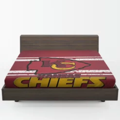 Kansas City Chiefs Popular NFL Football Club Fitted Sheet 1