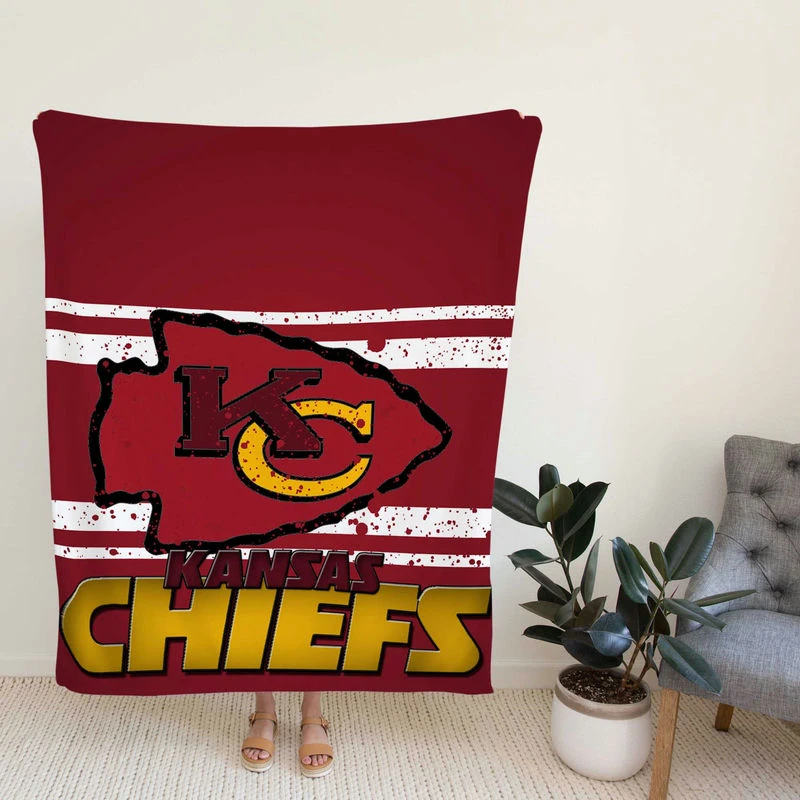 Kansas City Chiefs Popular NFL Football Club Fleece Blanket