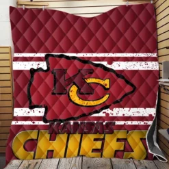 Kansas City Chiefs Popular NFL Football Club Quilt Blanket