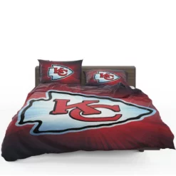 Kansas City Chiefs Professional NFL Football Club Bedding Set