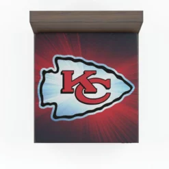 Kansas City Chiefs Professional NFL Football Club Fitted Sheet