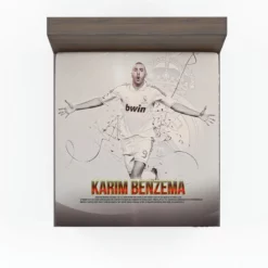 Karim Benzema Copa del Rey Sports Player Fitted Sheet