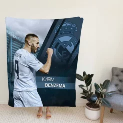Karim Benzema Elite Madrid Sports Player Fleece Blanket