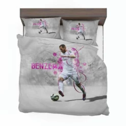Karim Benzema Energetic Football Player Bedding Set 1