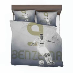 Karim Benzema European Cups Soccer Player Bedding Set 1