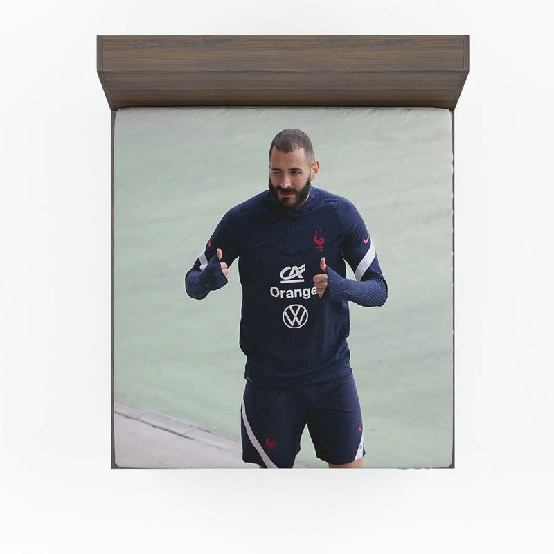 Karim Benzema FIFA World Cup Footballer Fitted Sheet