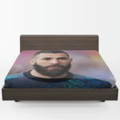 Karim Benzema Fast Football Player Fitted Sheet 1