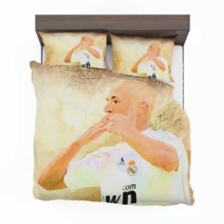 Karim Benzema Focused Football Player Bedding Set 1