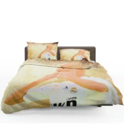 Karim Benzema Focused Football Player Bedding Set