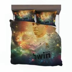 Karim Benzema Football Player Real Madrid Bedding Set 1