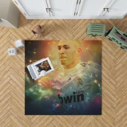 Karim Benzema Football Player Real Madrid Rug