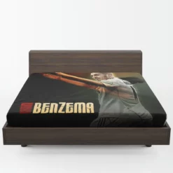 Karim Benzema French Soccer Player Fitted Sheet 1