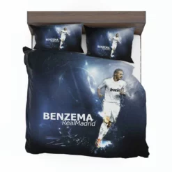 Karim Benzema Graceful Football Player Bedding Set 1