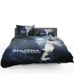 Karim Benzema Graceful Football Player Bedding Set