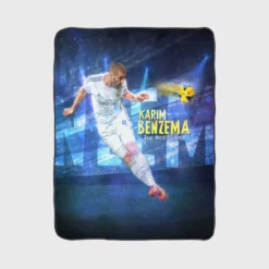 Karim Benzema La Liga sports Player Fleece Blanket 1