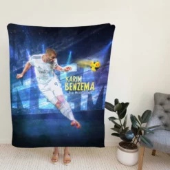 Karim Benzema La Liga sports Player Fleece Blanket