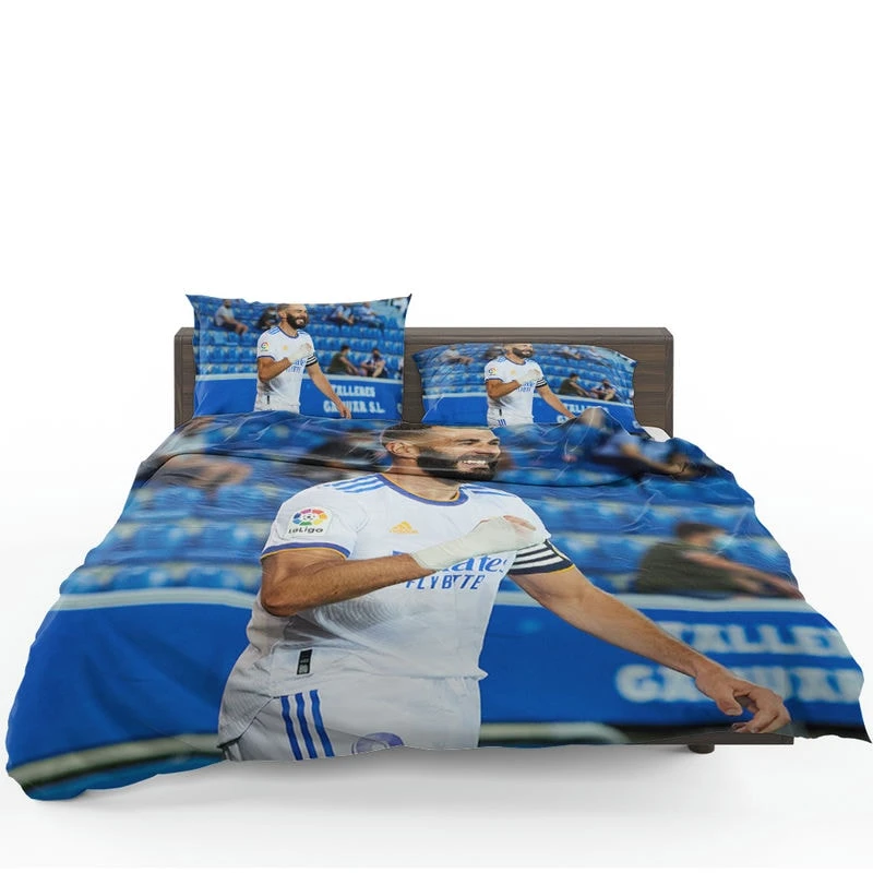 Karim Benzema Real Madrid Captain Sports Player Bedding Set