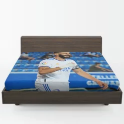 Karim Benzema Real Madrid Captain Sports Player Fitted Sheet 1