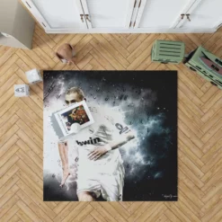 Karim Benzema Real Madrid Club Player  Rug