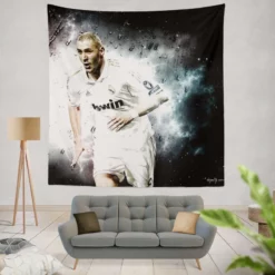 Karim Benzema Real Madrid Club Player  Tapestry