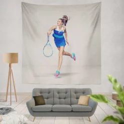 Karolina Pliskova Excellent Czech Tennis Player Tapestry