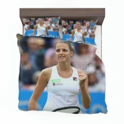 Karolina Pliskova Populer Czech Tennis Player Bedding Set 1