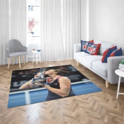 Karolina Pliskova Top Ranked Tennis Player Rug 2