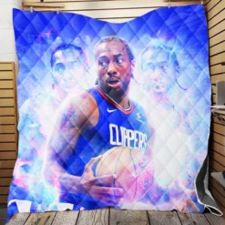 Kawhi Leonard American Professional Basketball Player Quilt Blanket