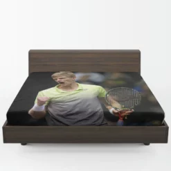 Kevin Anderson South African Professional Tennis Player Fitted Sheet 1