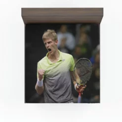 Kevin Anderson South African Professional Tennis Player Fitted Sheet