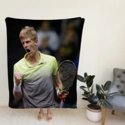 Kevin Anderson South African Professional Tennis Player Fleece Blanket