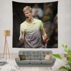 Kevin Anderson South African Professional Tennis Player Tapestry