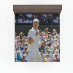 Kevin Anderson Top Ranked Tennis Player Fitted Sheet