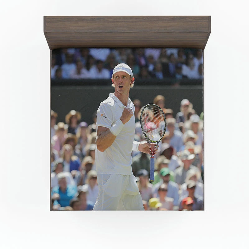 Kevin Anderson Top Ranked Tennis Player Fitted Sheet