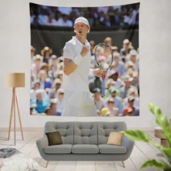 Kevin Anderson Top Ranked Tennis Player Tapestry