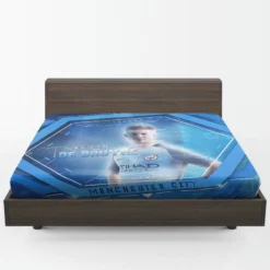 Kevin De Bruyne Belgian professional football Player Fitted Sheet 1