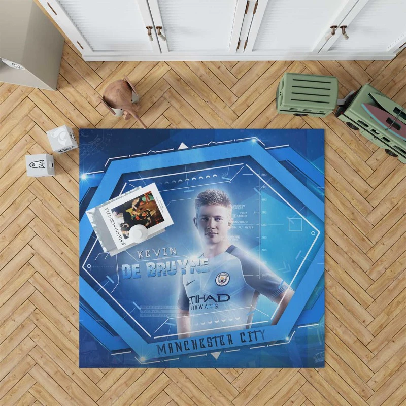 Kevin De Bruyne Belgian professional football Player Rug