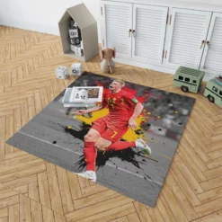 Kevin De Bruyne Belgium Official Football Player Rug 1