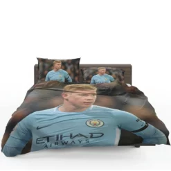 Kevin De Bruyne Excellent Man City Football Player Bedding Set