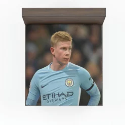 Kevin De Bruyne Excellent Man City Football Player Fitted Sheet