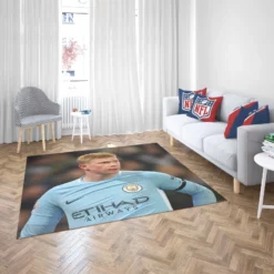 Kevin De Bruyne Excellent Man City Football Player Rug 2