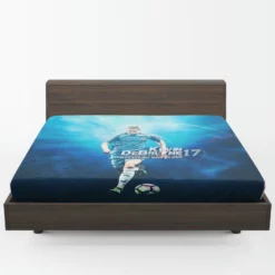 Kevin De Bruyne Excellent Soccer Player Fitted Sheet 1