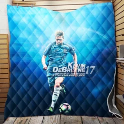 Kevin De Bruyne Excellent Soccer Player Quilt Blanket