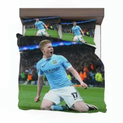 Kevin De Bruyne Top Ranked Soccer Player Bedding Set 1