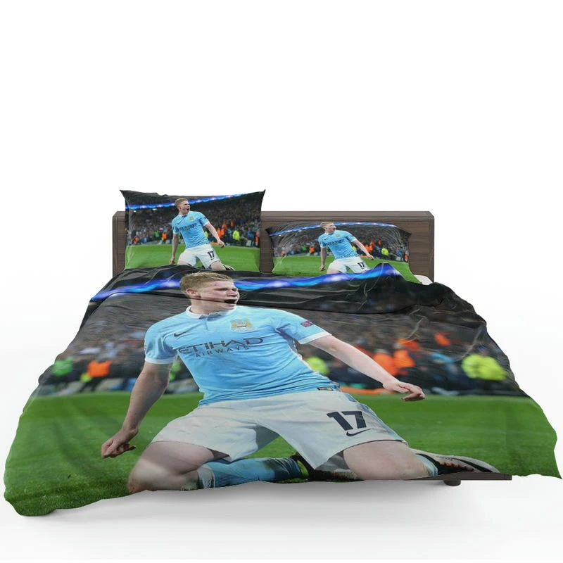 Kevin De Bruyne Top Ranked Soccer Player Bedding Set
