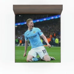 Kevin De Bruyne Top Ranked Soccer Player Fitted Sheet