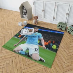 Kevin De Bruyne Top Ranked Soccer Player Rug 1