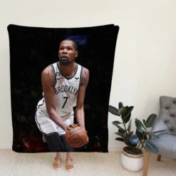 Kevin Durant American Professional Basketball Player Fleece Blanket